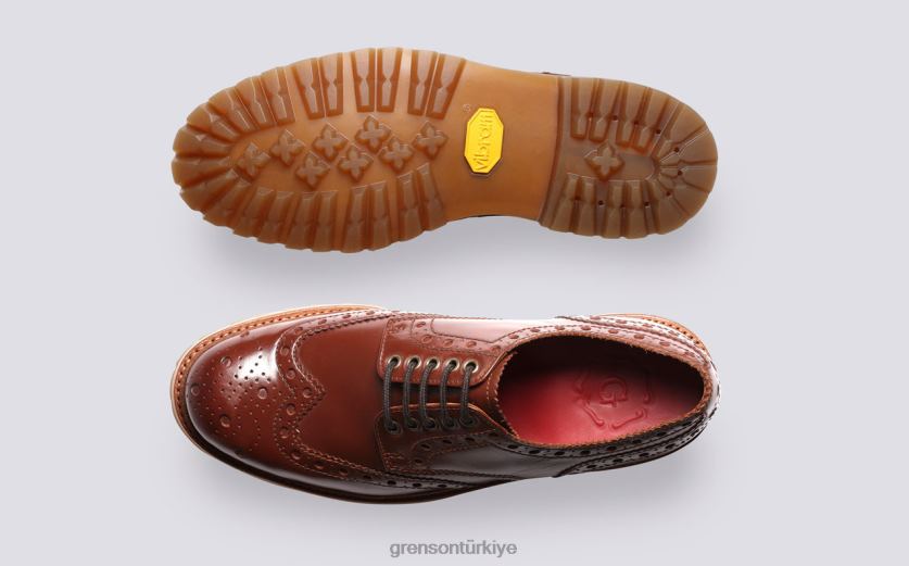 Grenson Archie erkekler bronzlaşmak ayakkabılar B466H112