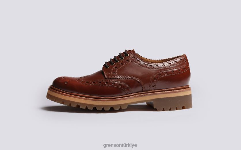 Grenson Archie erkekler bronzlaşmak ayakkabılar B466H112