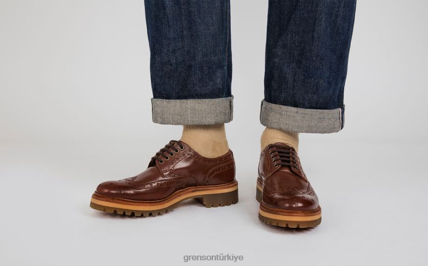 Grenson Archie erkekler bronzlaşmak ayakkabılar B466H112