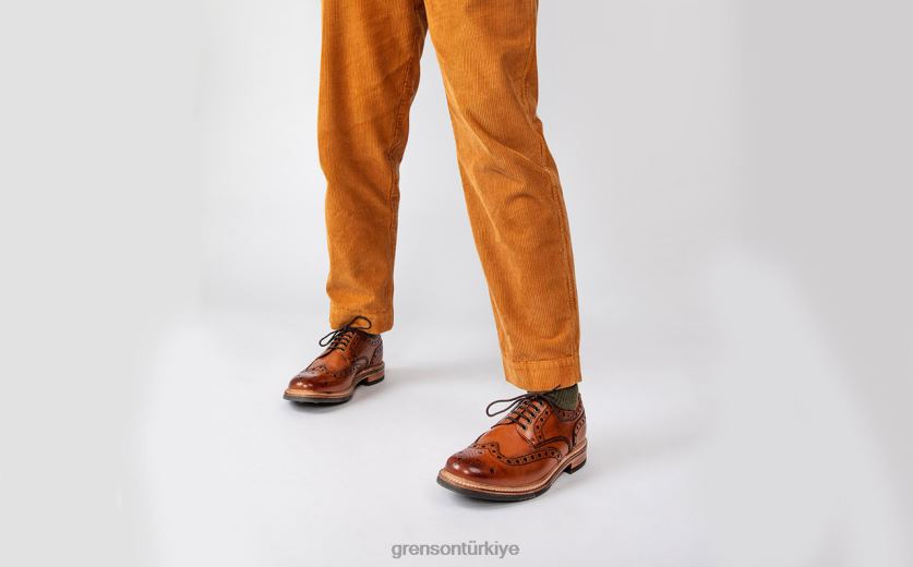 Grenson Archie erkekler bronzlaşmak ayakkabılar B466H116
