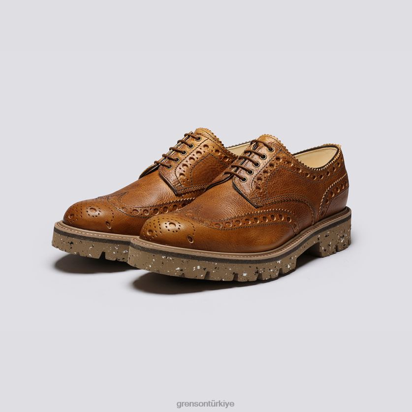 Grenson Archie erkekler kahverengi ayakkabılar B466H109