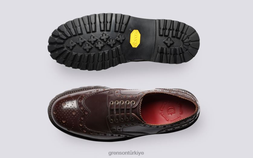 Grenson Archie erkekler kahverengi ayakkabılar B466H114