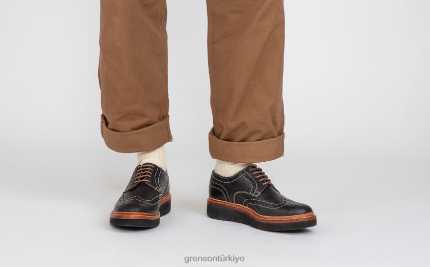 Grenson Archie erkekler siyah ayakkabılar B466H115
