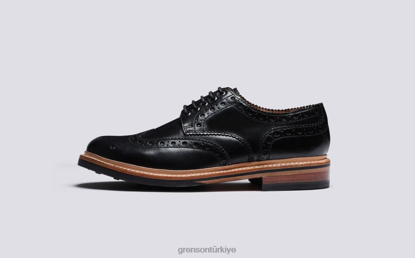 Grenson Archie erkekler siyah ayakkabılar B466H117