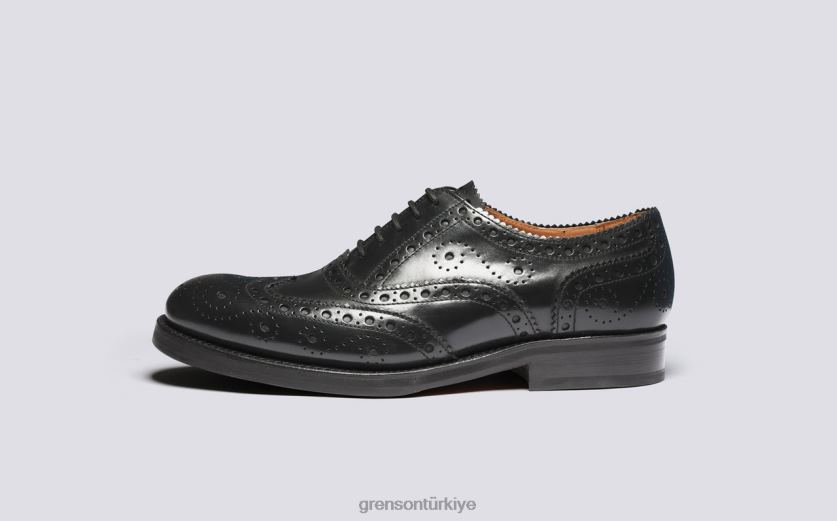 Grenson anderson erkekler siyah ayakkabılar B466H123