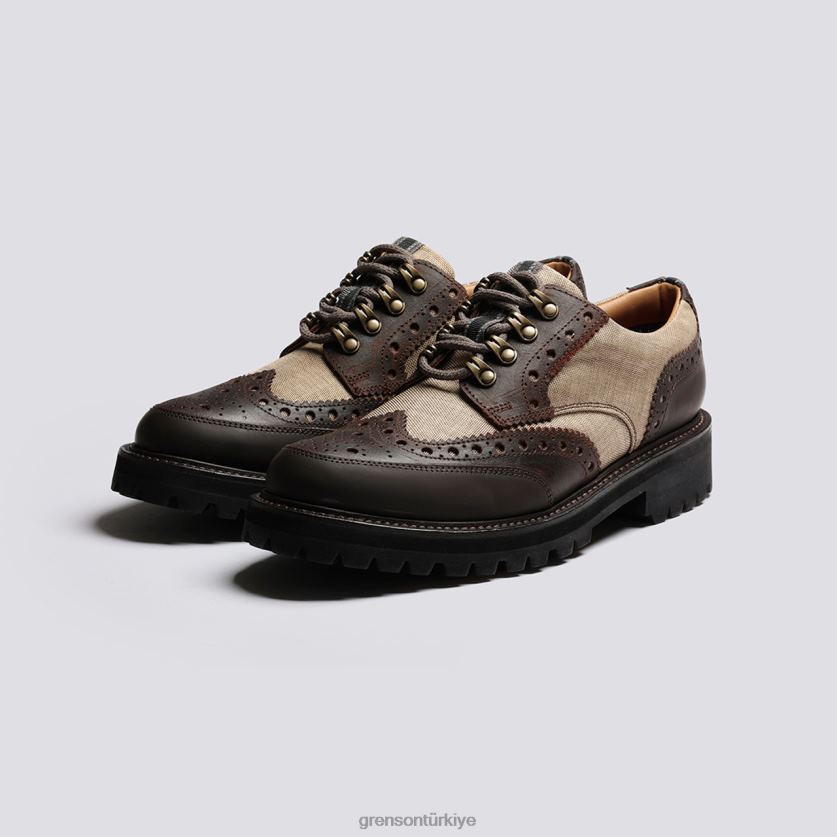 Grenson arşiv teknolojisi erkekler bej ayakkabılar B466H107