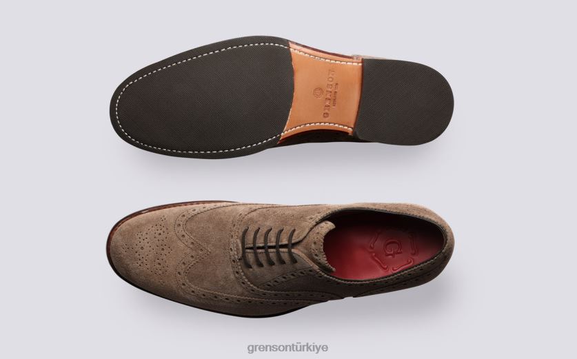 Grenson dilan erkekler yer mantarı ayakkabılar B466H120