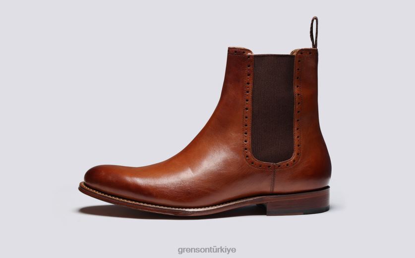 Grenson Howard erkekler el boyaması bot ayakkabı B466H59