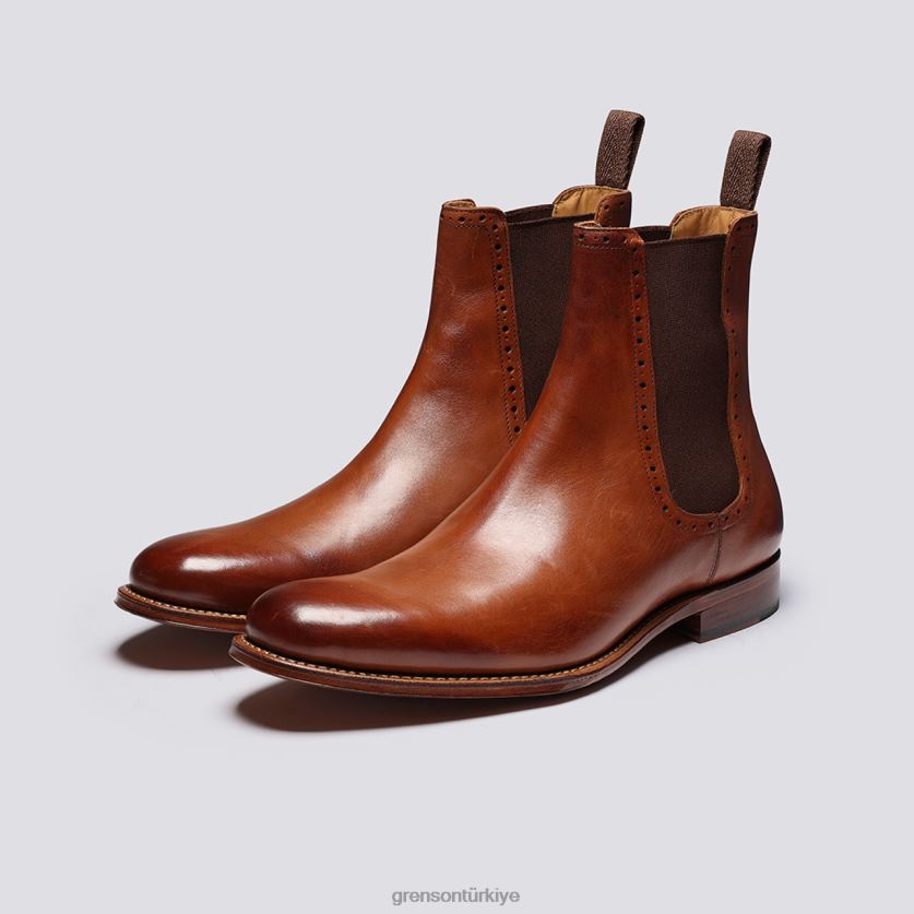 Grenson Howard erkekler el boyaması bot ayakkabı B466H59