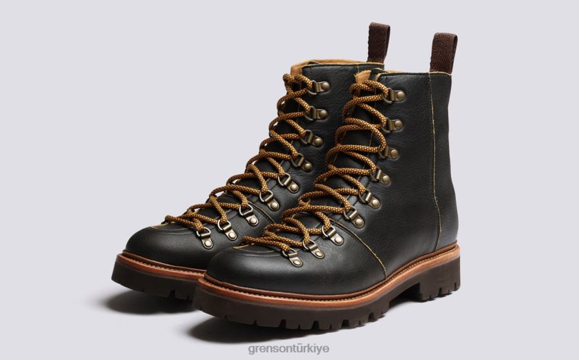 Grenson brady erkekler kahverengi bot ayakkabı B466H8