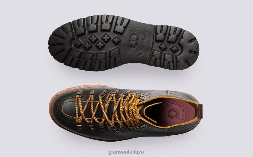 Grenson brady erkekler kahverengi bot ayakkabı B466H8