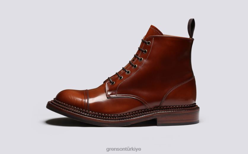 Grenson desmond erkekler kahverengi bot ayakkabı B466H11