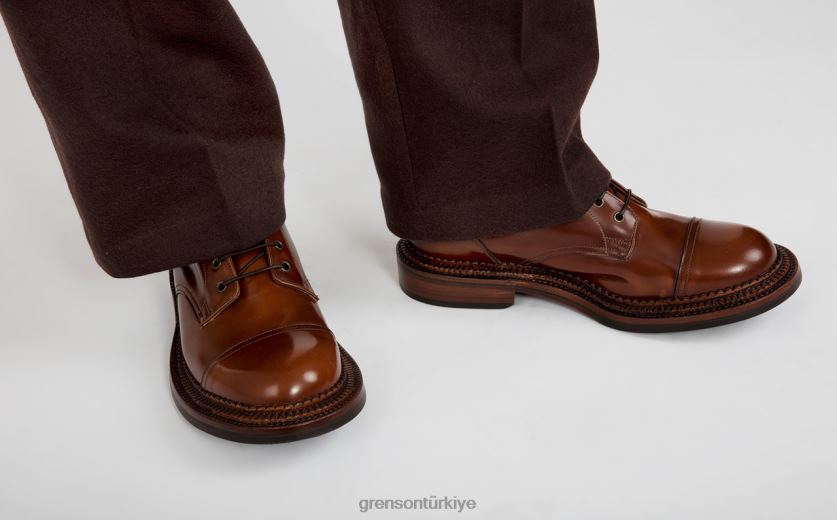 Grenson desmond erkekler kahverengi bot ayakkabı B466H11