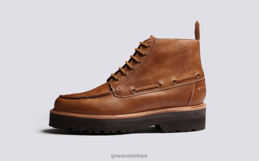 Grenson doğu bölgesi erkekler doğal bot ayakkabı B466H23
