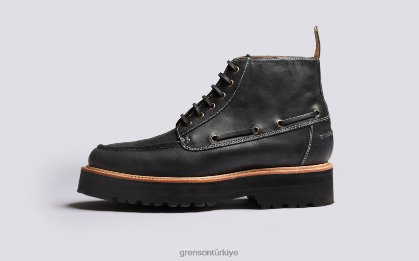 Grenson doğu bölgesi erkekler siyah bot ayakkabı B466H24