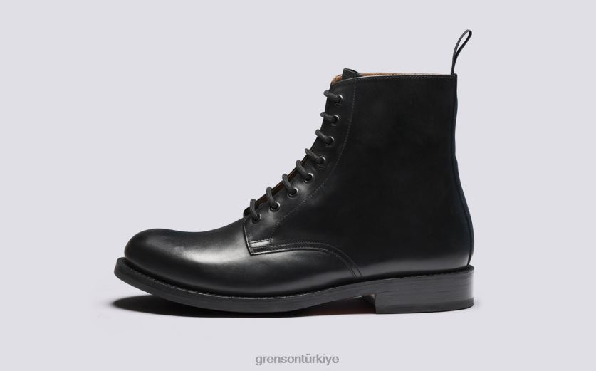 Grenson dudley erkekler siyah bot ayakkabı B466H49