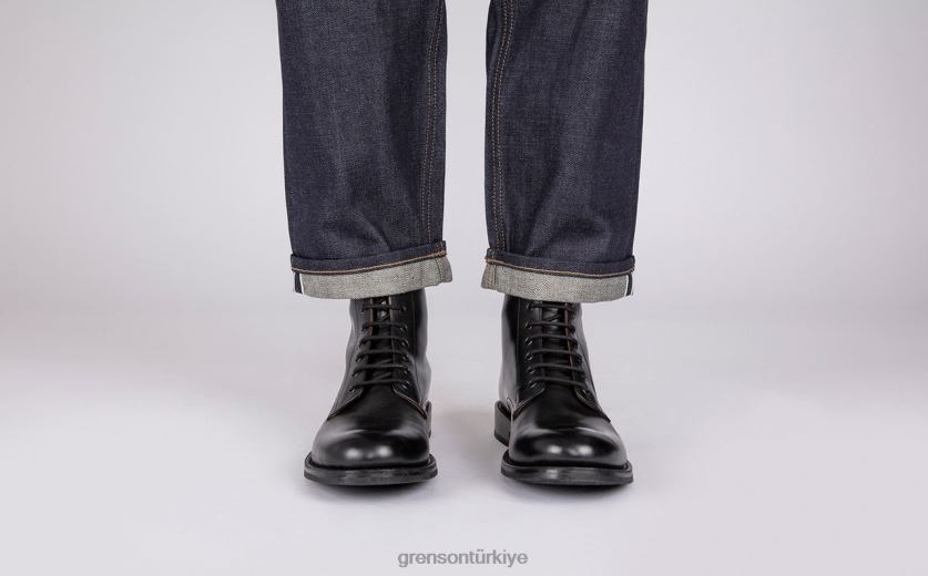 Grenson dudley erkekler siyah bot ayakkabı B466H49