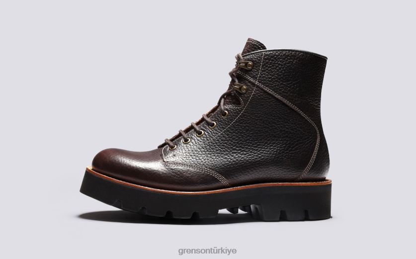 Grenson emmett erkekler kahverengi bot ayakkabı B466H26