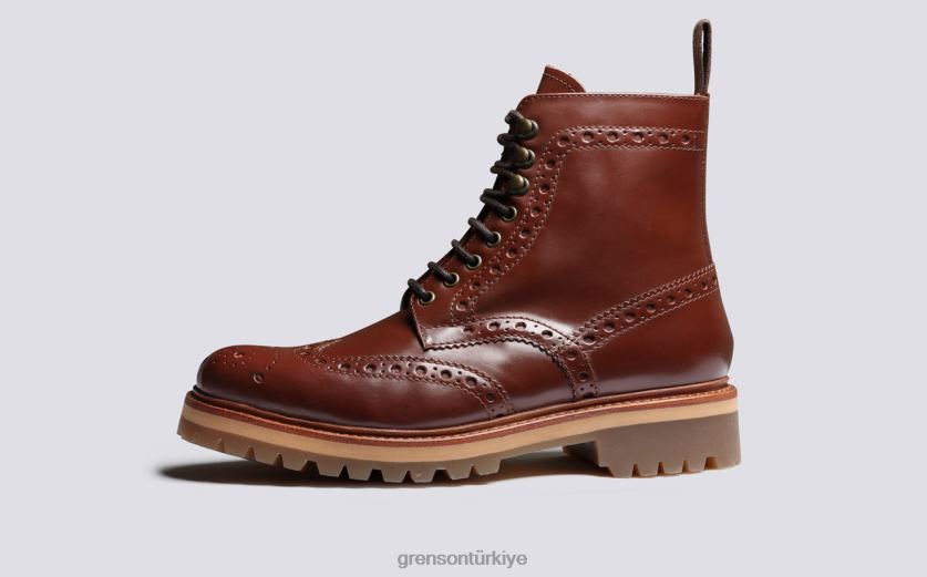 Grenson fred erkekler bronzlaşmak bot ayakkabı B466H15