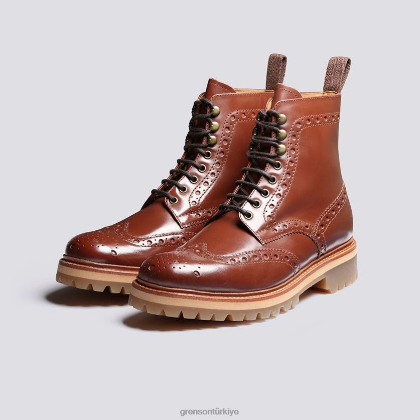 Grenson fred erkekler bronzlaşmak bot ayakkabı B466H15