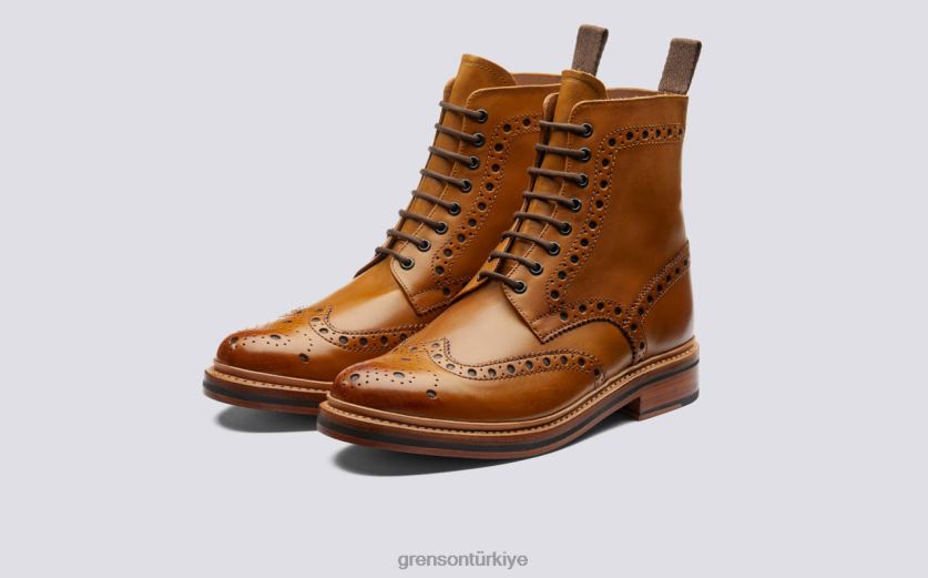 Grenson fred erkekler bronzlaşmak bot ayakkabı B466H3