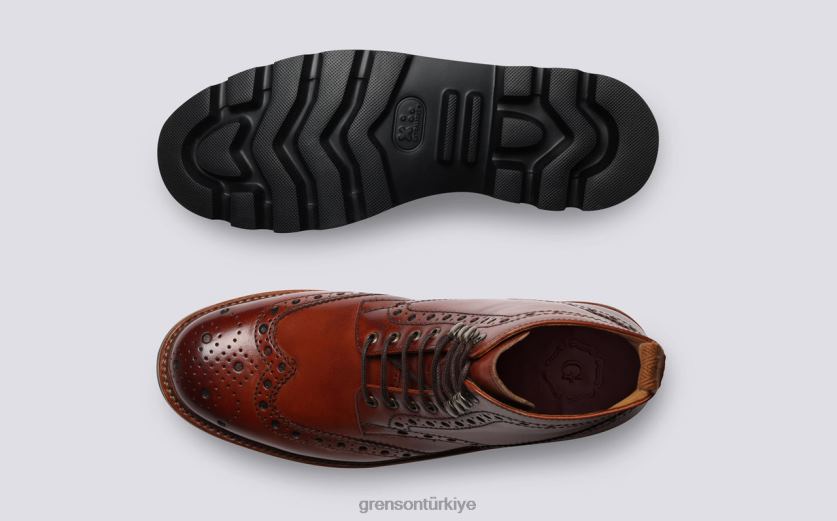 Grenson fred erkekler bronzlaşmak bot ayakkabı B466H35