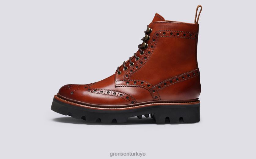 Grenson fred erkekler bronzlaşmak bot ayakkabı B466H35