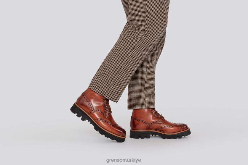 Grenson fred erkekler bronzlaşmak bot ayakkabı B466H35