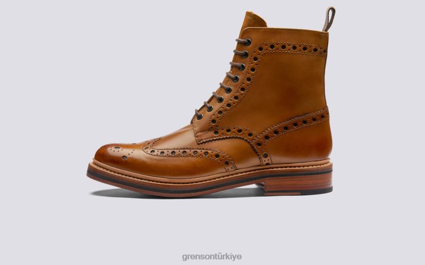 Grenson fred erkekler bronzlaşmak bot ayakkabı B466H3