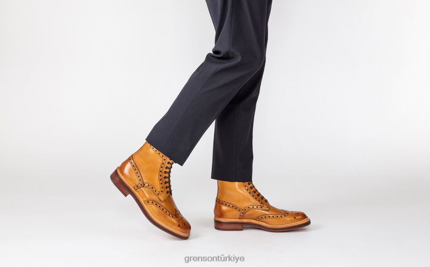 Grenson fred erkekler bronzlaşmak bot ayakkabı B466H3