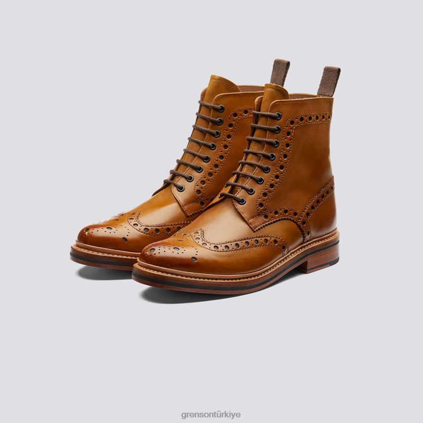 Grenson fred erkekler bronzlaşmak bot ayakkabı B466H3