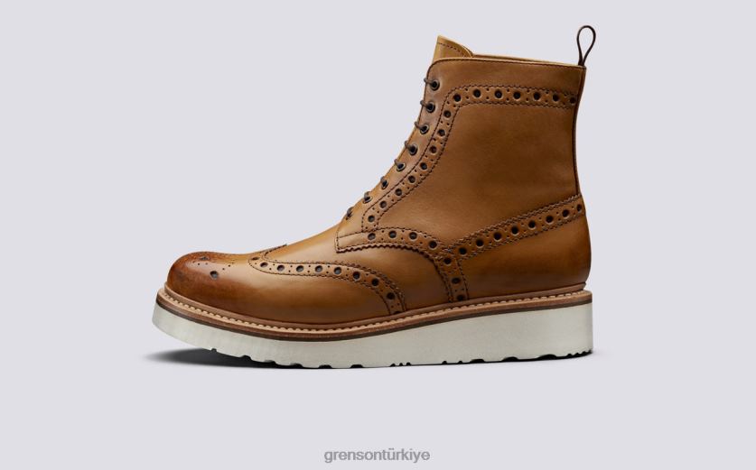 Grenson fred erkekler bronzlaşmak bot ayakkabı B466H7