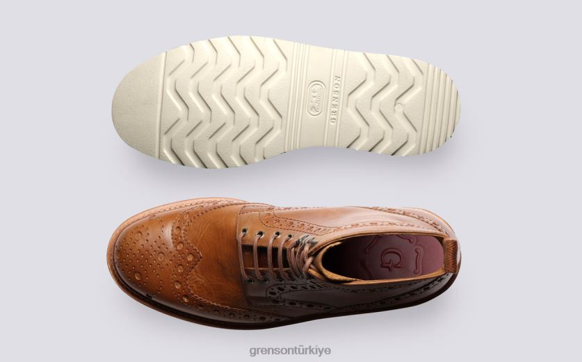 Grenson fred erkekler doğal bot ayakkabı B466H31