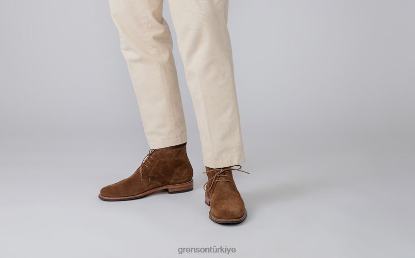 Grenson göğüs erkekler puro bot ayakkabı B466H18