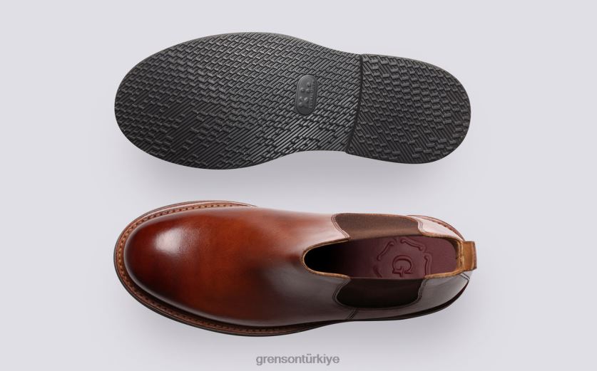 Grenson kolin erkekler bronzlaşmak bot ayakkabı B466H13