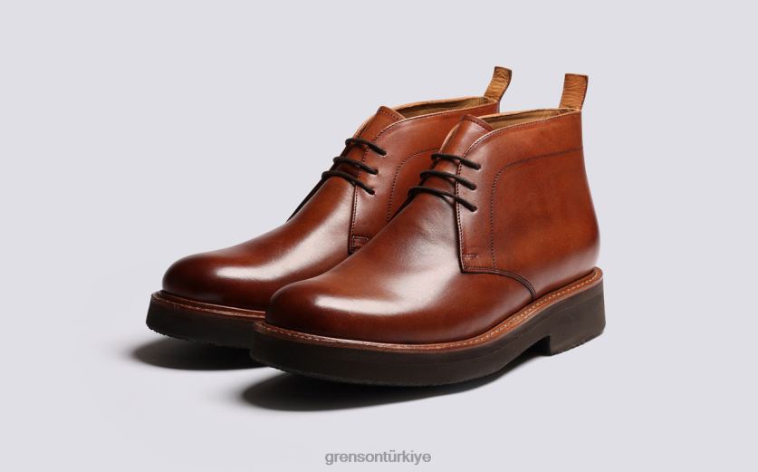 Grenson merhamet erkekler el boyaması bot ayakkabı B466H21