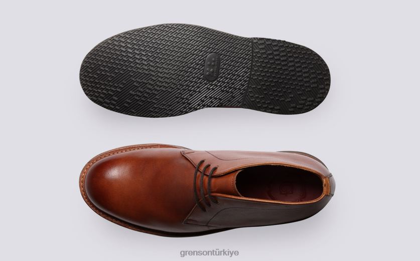 Grenson merhamet erkekler el boyaması bot ayakkabı B466H21