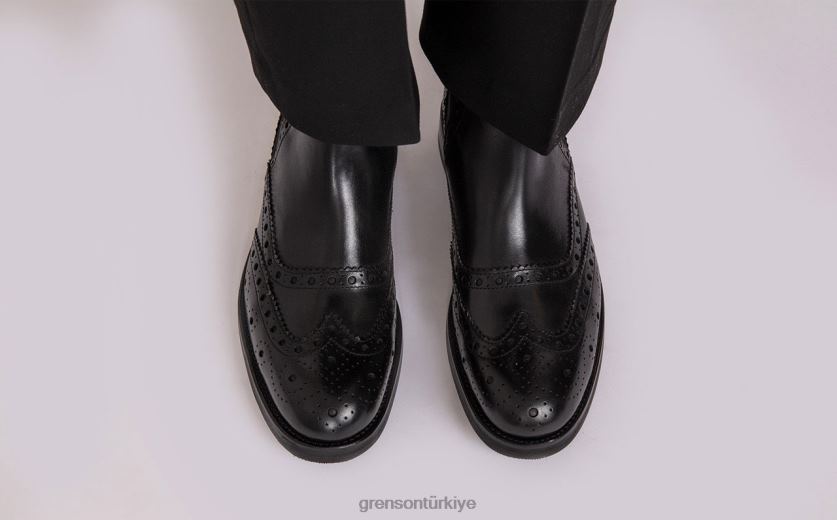 Grenson ralph erkekler siyah bot ayakkabı B466H56
