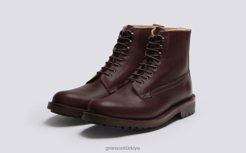 Grenson vincent erkekler kahverengi bot ayakkabı B466H44