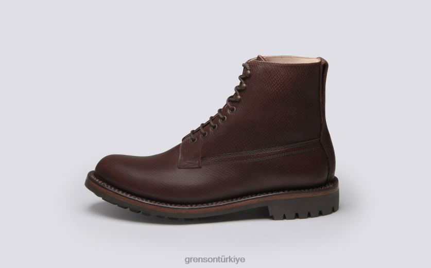 Grenson vincent erkekler kahverengi bot ayakkabı B466H44