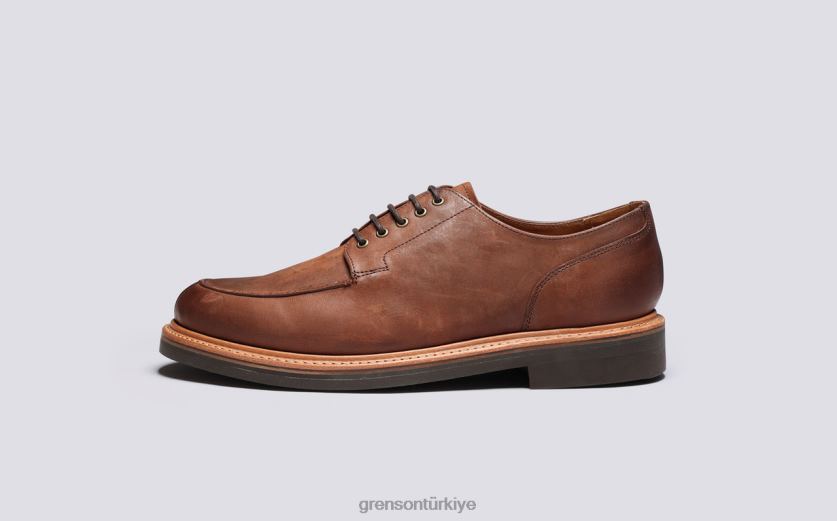 Grenson Mac erkekler Kahve derbi ayakkabı B466H164