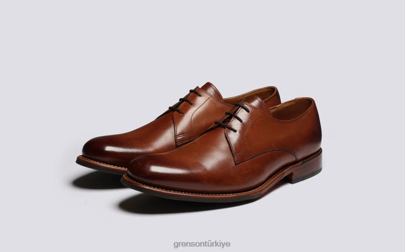 Grenson bahçıvan erkekler bronzlaşmak derbi ayakkabı B466H159