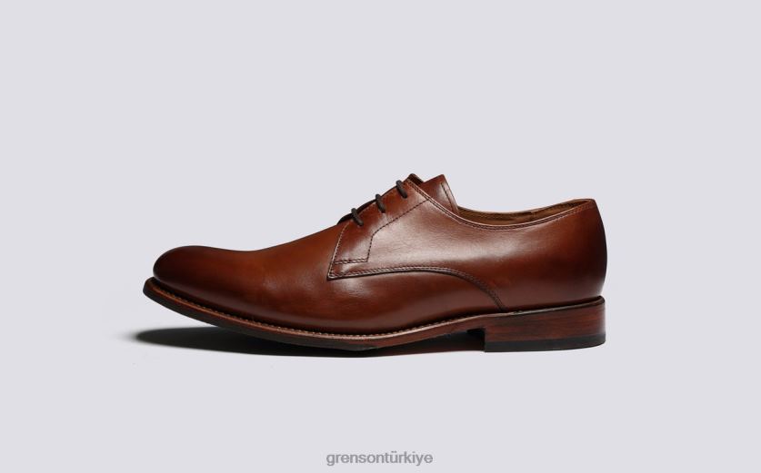 Grenson bahçıvan erkekler bronzlaşmak derbi ayakkabı B466H159