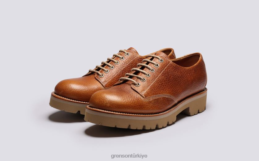 Grenson callan erkekler bronzlaşmak derbi ayakkabı B466H149