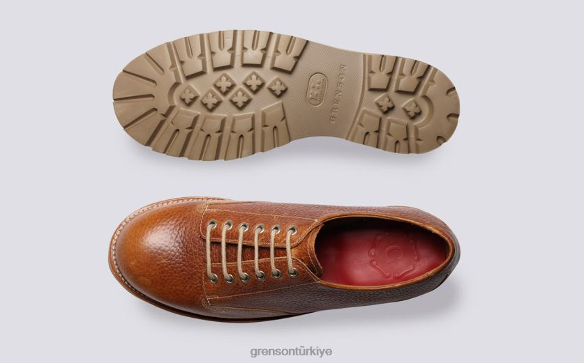 Grenson callan erkekler bronzlaşmak derbi ayakkabı B466H149