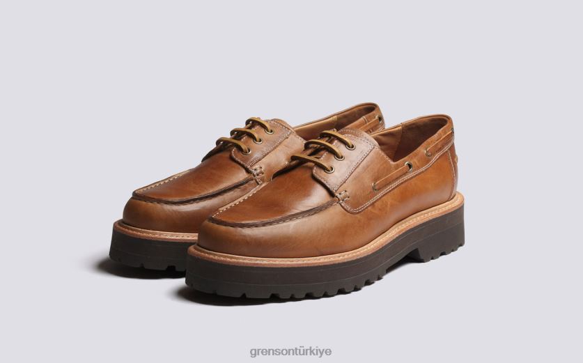 Grenson dempsey erkekler doğal derbi ayakkabı B466H151
