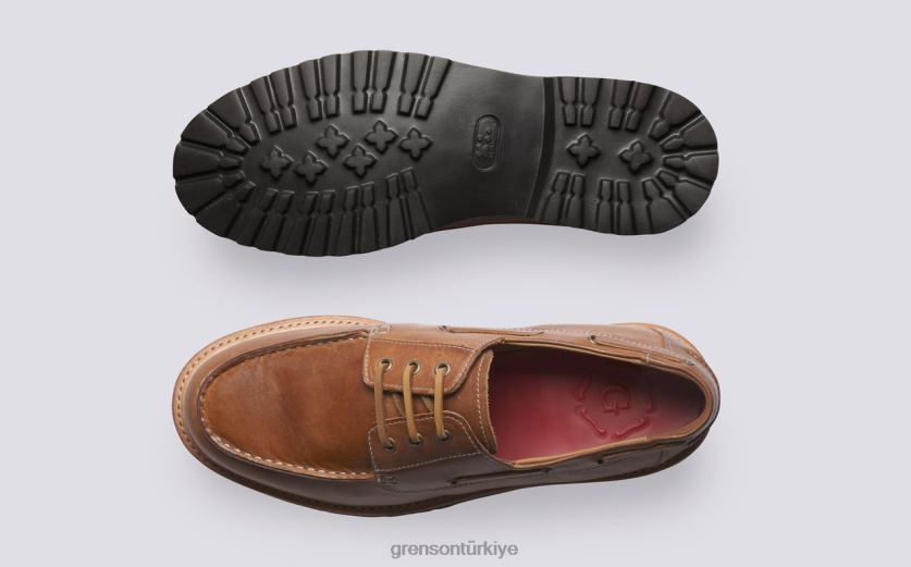 Grenson dempsey erkekler doğal derbi ayakkabı B466H151