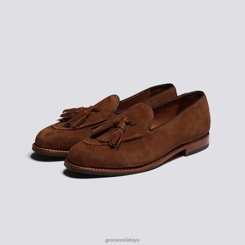 Grenson Merle erkekler şekerleme mokasen B466H140