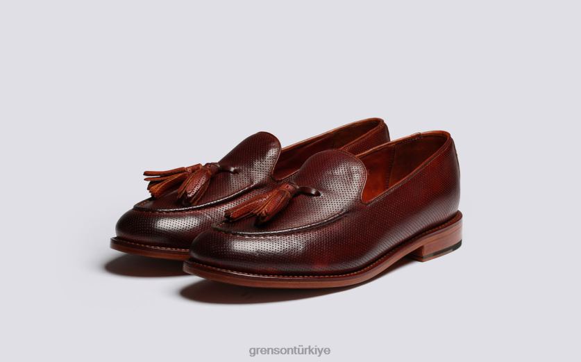 Grenson Merlin erkekler bronzlaşmak mokasen B466H132