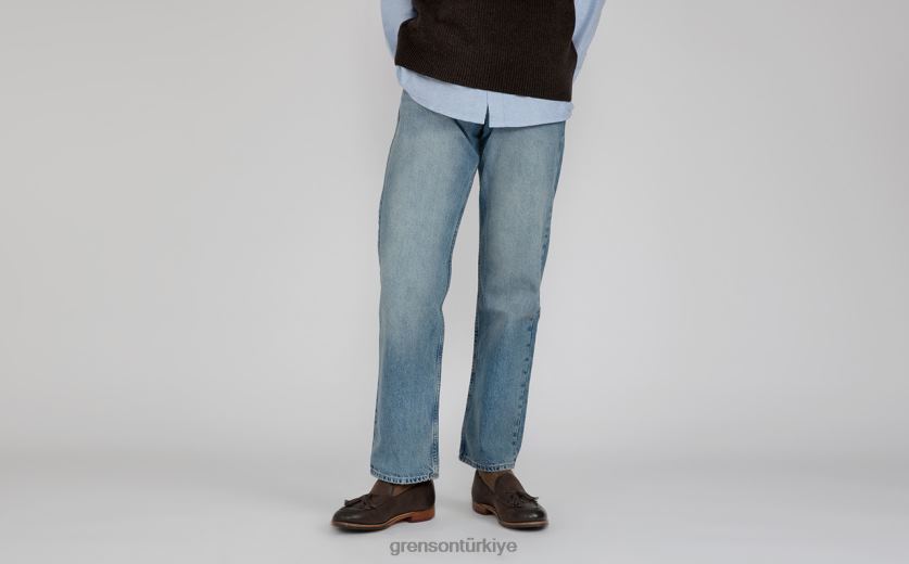 Grenson Merlin erkekler kahverengi cila mokasen B466H134